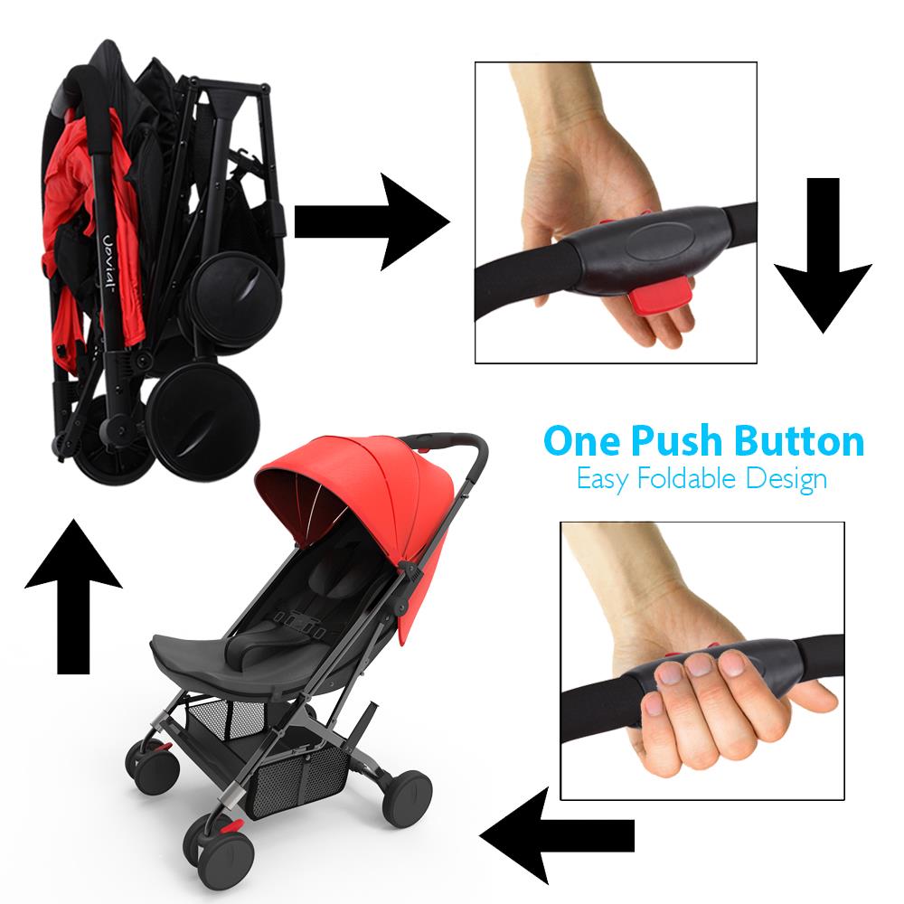 jovial portable folding baby stroller