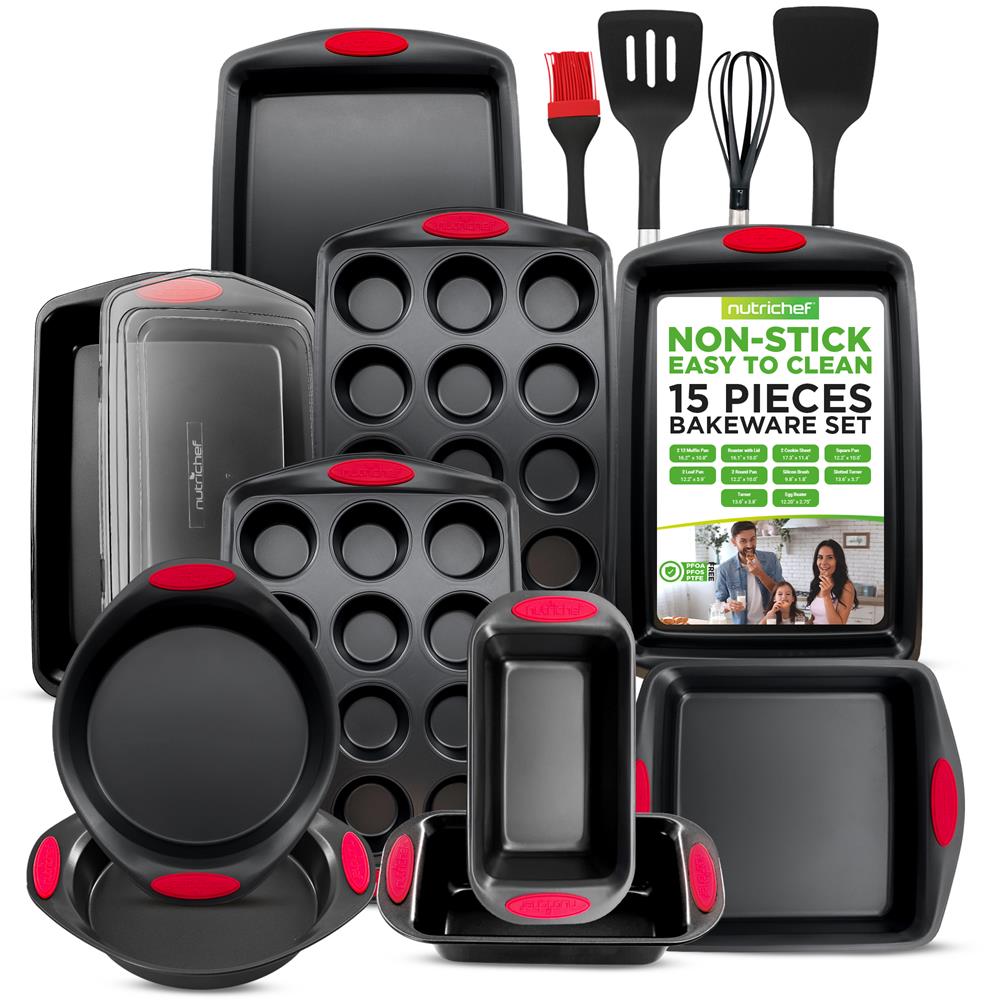 NutriChef - NCRL15BLK - Kitchen & Cooking - Cookware & Bakeware