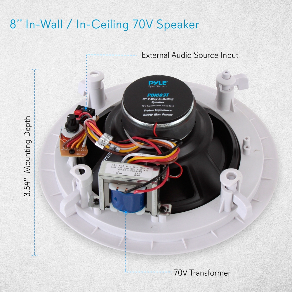 Ceiling Speaker Wiring Diagram Yy7380 Ceiling Speaker Volume Control