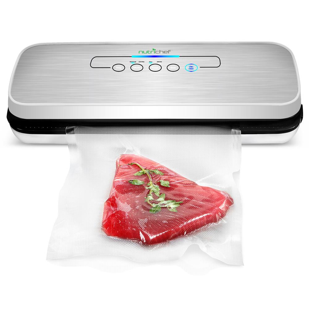 Nutrichef Automatic Food Vacuum Sealer - Electric Air Sealing Preserver System