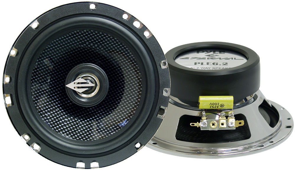 Pyle - PLE6.2 - Marine and Waterproof - Vehicle Speakers - On the Road ...