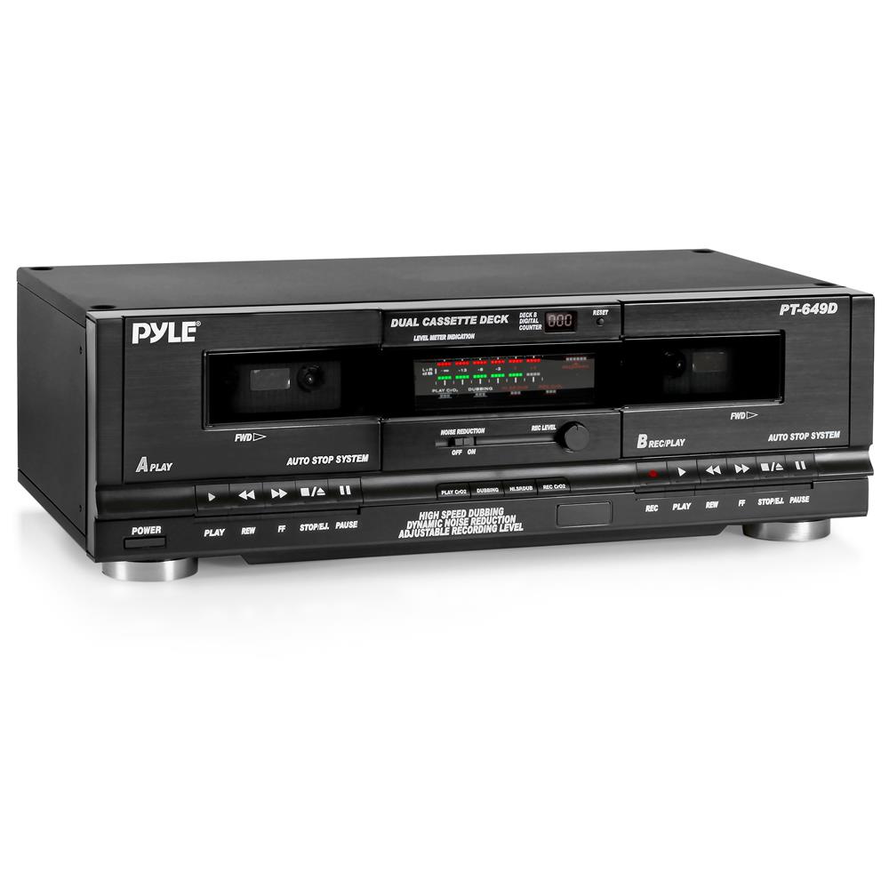 Pyle Home Portable Cassette Player and MP3 Converter & PCASRSD17