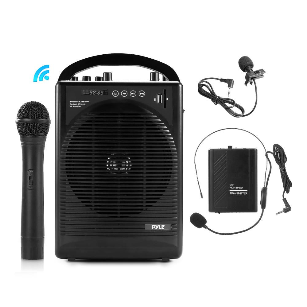 Portable amplifier hot sale with mic