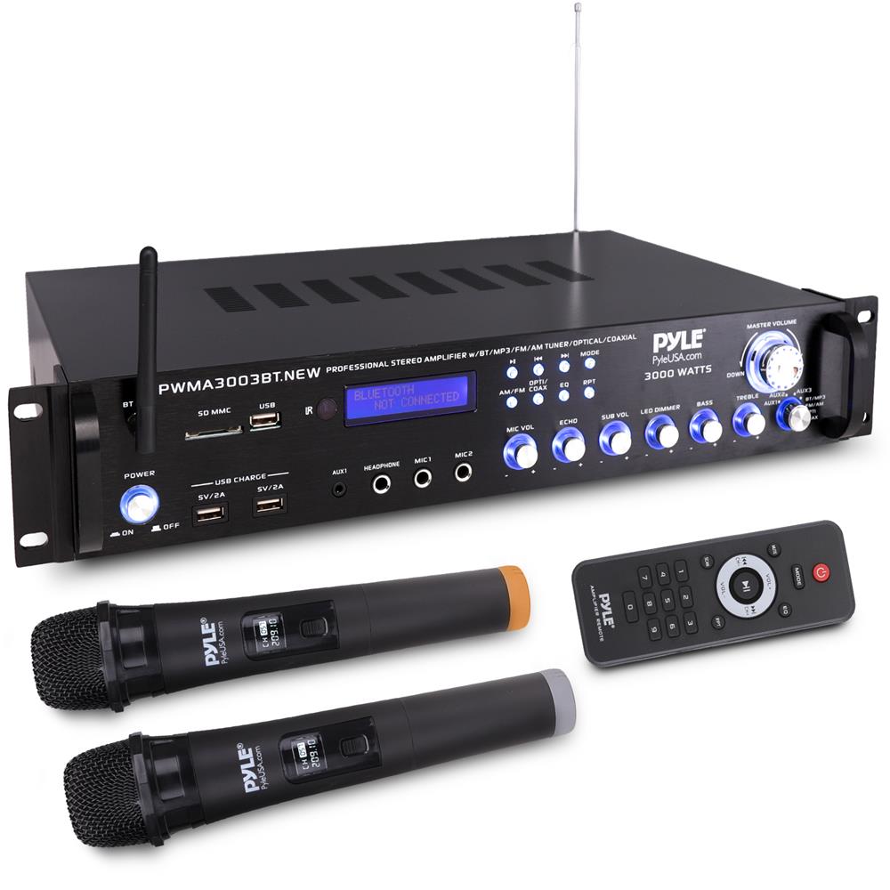 Pyle - PWMA3003BT.NEW - Home and Office - Amplifiers - Receivers - Sound  and Recording - Amplifiers - Receivers