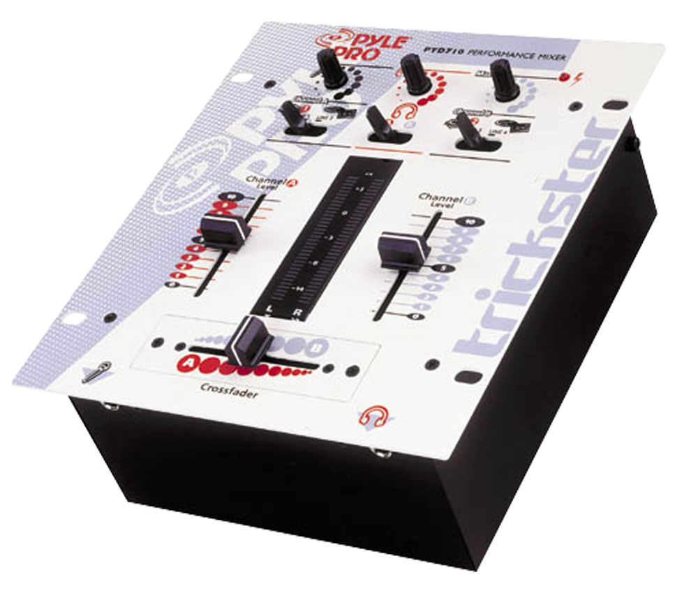 Pyle-Pro PYD1020 10'' Three Channel DJ Trick Mixer with Punch and Echo  (Discontinued by Manufacturer)