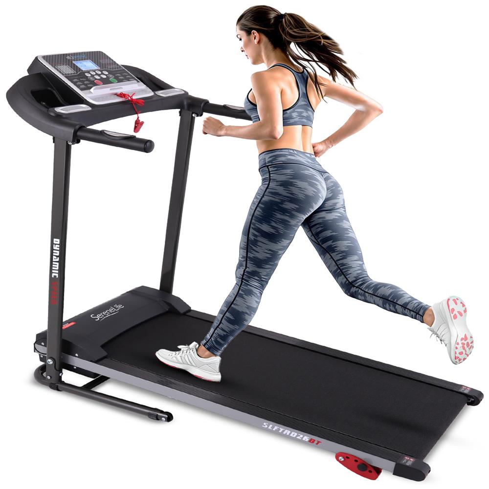 SereneLife SLFTRD26BT Sports and Outdoors Fitness Equipment Home Gym Home and Office Fitness Equipment Home Gym Health and Fitness Fitness Equipment Home Gym