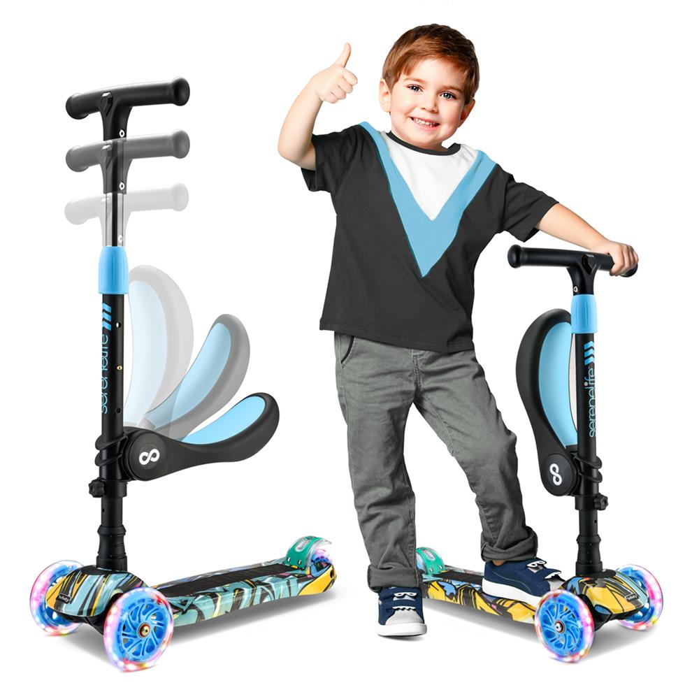 SereneLife - SLKSGR - Sports and Outdoors - Kids Toy Scooters