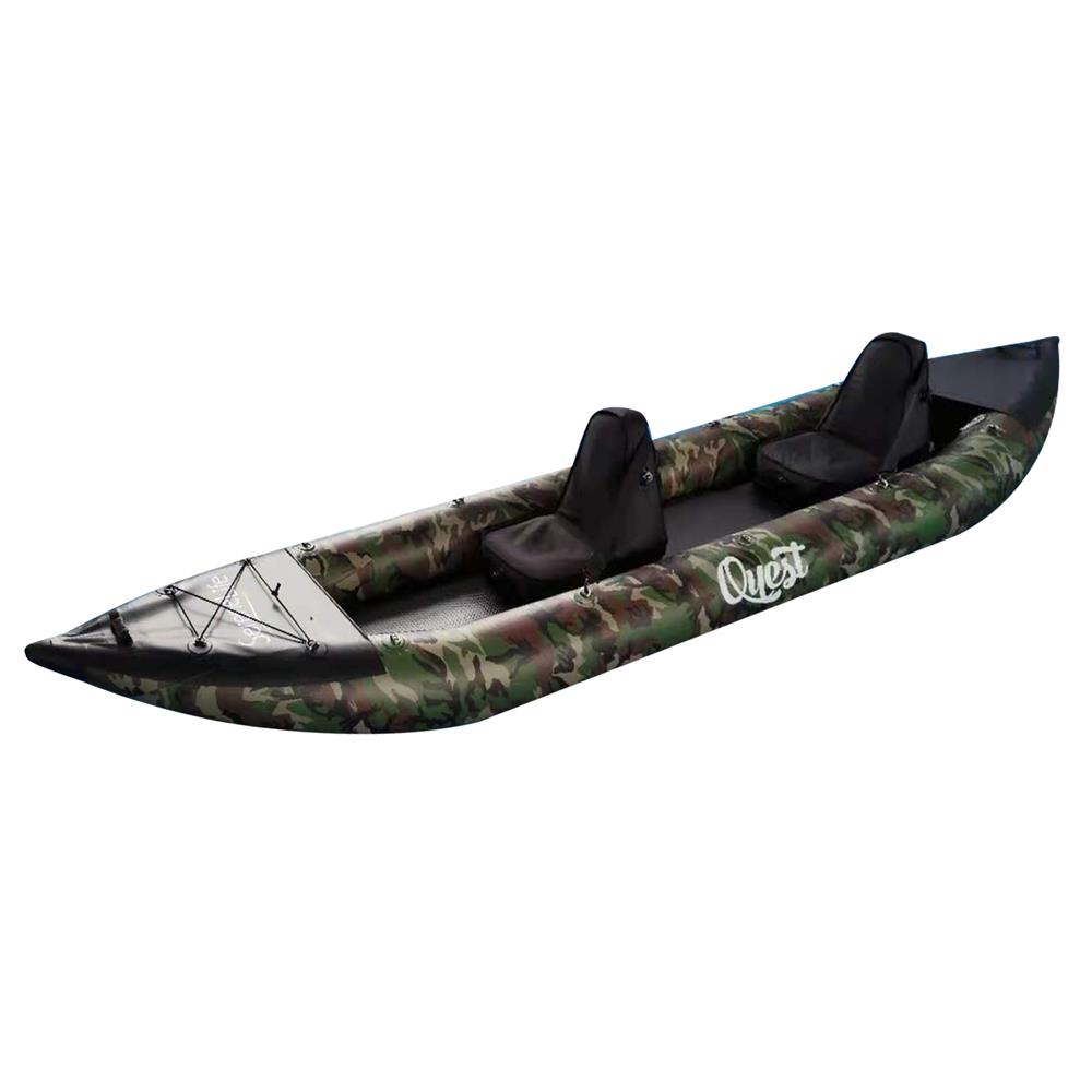 Kayak, 2-Person Inflatable Kayak Set with Aluminum Oars and High Output 2  Kayak Water Sports : : Sports & Outdoors