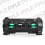 Pyle - PBMSPG130BK , Sports and Outdoors , Portable Speakers - Boom Boxes , Gadgets and Handheld , Portable Speakers - Boom Boxes , Wireless & Portable Bluetooth BoomBox Speaker, High-Powered Rugged & Durable Stereo System, Built-in Rechargeable Battery, MP3/USB/SD, FM Radio, DJ Party Lights