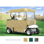 Pyle - PCVGCE36 , Marine and Waterproof , Protective Storage Covers , On the Road , Protective Storage Covers , Armor Shield Deluxe 4 Sided Golf Cart Enclosure 2 Passenger, Fits Carts up to 66