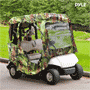 Pyle - PCVGFCP91 , Marine and Waterproof , Protective Storage Covers , On the Road , Protective Storage Covers , Armor Shield Club Car Golf Cart Custom Enclosure, Fits Precedent® Golf Cart Models (Camo Color)