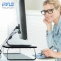 Pyle - PDRIS01 , Musical Instruments , Mounts - Stands - Holders , Sound and Recording , Mounts - Stands - Holders , Desktop Monitor Riser Desk Stand - Laptop & Computer Display Monitor Stand