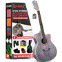 Pyle - PGA550CAB , Musical Instruments , String & Wind Instruments , Beginners 6-String Acoustic Guitar - 36" Cutaway Body with Accessory Kit