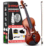 Pyle - PGVILN14 , Musical Instruments , Plywood Violin Stringed Instrument - Student Grade Violin with Accessory Kit Included