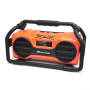 Pyle - PJSR350OR , Sports and Outdoors , Portable Speakers - Boom Boxes , Gadgets and Handheld , Portable Speakers - Boom Boxes , Industrial BoomBoX Rugged Bluetooth Speaker, Heavy-Duty & Splash-Proof Stereo Radio, Portable Wireless Sound System, USB/SD/MP3/FM Radio (Orange)