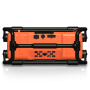 Pyle - PJSR350OR , Sports and Outdoors , Portable Speakers - Boom Boxes , Gadgets and Handheld , Portable Speakers - Boom Boxes , Industrial BoomBoX Rugged Bluetooth Speaker, Heavy-Duty & Splash-Proof Stereo Radio, Portable Wireless Sound System, USB/SD/MP3/FM Radio (Orange)