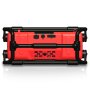 Pyle - PJSR350RD , Sports and Outdoors , Portable Speakers - Boom Boxes , Gadgets and Handheld , Portable Speakers - Boom Boxes , Industrial BoomBoX Rugged Bluetooth Speaker, Heavy-Duty & Splash-Proof Stereo Radio, Portable Wireless Sound System, USB/SD/MP3/FM Radio (Red)