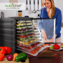 Pyle - AZPKFD58 , Kitchen & Cooking , Dehydrators & Steamers , Digital Food Dehydrator, Multi-Tier Kitchen Countertop Dehydrator