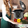 Pyle - PKPRC15 , Kitchen & Cooking , Ovens & Cookers , Electric Pressure Cooker with Adjustable Time Setting, Stainless Steel