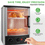 Pyle - PKRT97.5 , Kitchen & Cooking , Ovens & Cookers , Multi-Function Vertical Oven - Countertop Rotisserie Oven with Bake & Roast Cooking