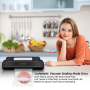 Pyle - AZPKVS10BK , Kitchen & Cooking , Vacuum Sealers , Automatic Vacuum Sealer - Electric Air Sealing Food Preserver