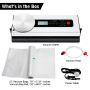 Pyle - PKVS36STS , Kitchen & Cooking , Vacuum Sealers , Automatic Food Vacuum Sealer - Electric Air Sealing Preserver with Digital Scale