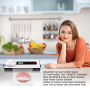 Pyle - PKVS36STS , Kitchen & Cooking , Vacuum Sealers , Automatic Food Vacuum Sealer - Electric Air Sealing Preserver with Digital Scale