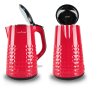 Pyle - AZPKWK10RD , Kitchen & Cooking , Water & Tea Kettles , Electric Kitchen Kettle, Cordless Water Boiling Hot Pot