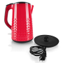 Pyle - AZPKWK10RD , Kitchen & Cooking , Water & Tea Kettles , Electric Kitchen Kettle, Cordless Water Boiling Hot Pot