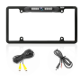 Pyle - plcm29ms , On the Road , Rearview Backup Cameras - Dash Cams , Reverse / Parking Assist License Plate Frame Cam with Night Vision & Distance Scale Lines