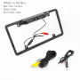 Pyle - plcm29ms , On the Road , Rearview Backup Cameras - Dash Cams , Reverse / Parking Assist License Plate Frame Cam with Night Vision & Distance Scale Lines