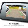 Pyle - PLCMDVR42 , On the Road , Rearview Backup Cameras - Dash Cams , HD Dual DVR Recording Cameras & Rearview Mirror Monitor System with Hi-Res Video Record, Image Capture, Night Vision Illumination, Motion Impact Recording, (2) Cameras, Built-in 4.25