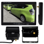 Pyle - PLCMTR76WIR , On the Road , Rearview Backup Cameras - Dash Cams , Wireless Weatherproof Rearview Backup Camera & Monitor Video System, Commercial Grade Night Vision Camera, 7