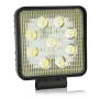 Pyle - PLEDSQ27 , On the Road , Mountable Lights - Lamps , LED Lamp Spot Light - Water Resistant Beam Flood Light (27 Watt, 4.2")