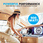 Pyle - PLMRSBA10 , On the Road , Vehicle Amplifiers , 10” 900 Watts Low-Profile Active Amplified Marine & Waterproof Subwoofer System Suitable for Under-seat Installations