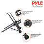 Pyle - PLPTS27 , Musical Instruments , Mounts - Stands - Holders , Sound and Recording , Mounts - Stands - Holders , Universal Laptop / Tablet Stand - Portable, Compact & Folding Device Mount Holder