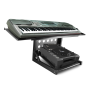 Pyle - PLPTS47 , Musical Instruments , Mounts - Stands - Holders , Sound and Recording , Mounts - Stands - Holders , Pro Audio Keyboard & Mixer Stand - DJ Studio Stand, Audio Equipment Stand Mount Holder