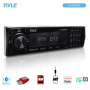 Pyle - PLR32MPB , On the Road , Headunits - Stereo Receivers , In-Dash AM/FM-MPX Radio with SD/USB/MP3 Playback, 3.5mm Aux-In, Bluetooth Wireless Streaming