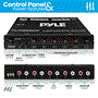 Pyle - PLXREQ520P.5 , Sound and Recording , Equalizer - Crossover  , 5 Band Parametric Equalizer with Subwoofer Gain Control