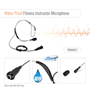 Pyle - PMKWS7 , Musical Instruments , Microphones - Headsets , Sound and Recording , Microphones - Headsets , Flexible Waterproof/Sweatproof Headset Microphone for Exercise and Fitness, Condensor, Omni-Directional (Shure Systems) Trainer +