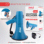 Pyle - PMP80WLTB , Home and Office , Megaphones - Bullhorns , Sound and Recording , Megaphones - Bullhorns , Megaphone Siren Bullhorn Speaker, Portable and Lightweight Automatic Bullhorn For Indoor and Outdoor Use (Blue)