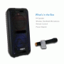 Pyle - PPHP28BA , Sound and Recording , PA Loudspeakers - Cabinet Speakers , Bluetooth Portable PA Speaker & Microphone System - Compact Loudspeaker with Built-in Rechargeable Battery, Wireless UHF Mic, MP3/USB/SD/FM Radio