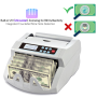 Pyle - PRMC130 , Home and Office , Currency Handling - Money Counters , Electronic Bill Counter, Digital Cash Money Banknote Counting Machine