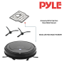 Pyle - PRTPUCRC9910 , Parts , Accessory Kit for Pyle Pure Clean Robot Vacuum (Works with Pyle Model: PUCRC99)