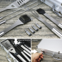 Pyle - PSLBBQKIT40 , Kitchen & Cooking , BBQ & Grilling , BBQ Grill Tool Set - Grilling Utensils