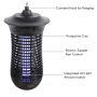 Pyle - PSLBZ8 , Sports and Outdoors , Bug Zappers - Pest Control , Waterproof Bug Zapper, Indoor/Outdoor Electric Plug-in Insect Control, Chemical-Free Insect Control