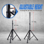 Pyle - PSTK107 , Musical Instruments , Mounts - Stands - Holders , Sound and Recording , Mounts - Stands - Holders , Dual Universal Speaker Stand Mount Holders, Height Adjustable