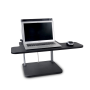 Pyle - PSTNDDSK38 , Musical Instruments , Mounts - Stands - Holders , Sound and Recording , Mounts - Stands - Holders , Siting/Standing Adjustable Workstation - Universal Computer/Laptop Desk Stand (1 Adjustable Shelf Tray)