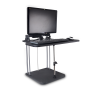 Pyle - PSTNDDSK38 , Musical Instruments , Mounts - Stands - Holders , Sound and Recording , Mounts - Stands - Holders , Siting/Standing Adjustable Workstation - Universal Computer/Laptop Desk Stand (1 Adjustable Shelf Tray)