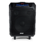 Pyle - PWM1235BT , Sound and Recording , PA Loudspeakers - Cabinet Speakers , Active PA Bluetooth Loudspeaker - Portable Stereo Speaker System, Karaoke Microphone Talkover, MP3/USB/Micro SD/FM Radio